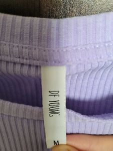 Lavender Bloom Cotton Top