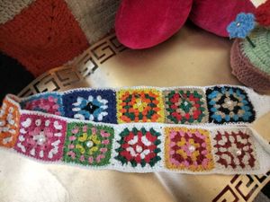 Crochet Granny Square Belt