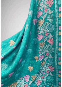 woolen pashmina unstitched suit set