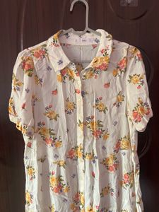 MANGO maxi Floral Dress