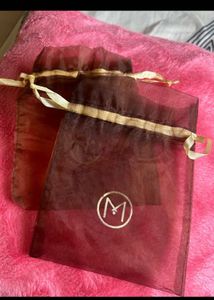 Combo Of Malabar Earrings Box And 2 Potli