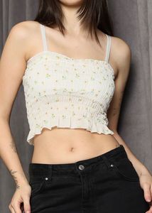 Floral Print Crop Top
