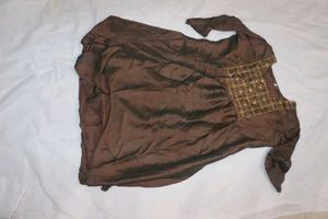 Black Embroidered Pocket Tunic
