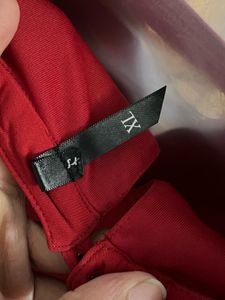 Pintrest Designer party wear Red one piece