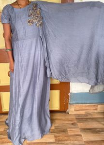 One Hand Flared Gown