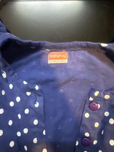 Polka Dot Jumpsuit 2-3 Years