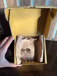 Real Pressed Flowers Inside A Mini Glass Bottle