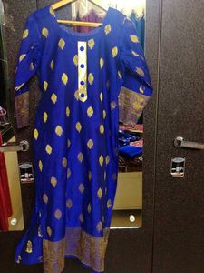 Royal Blue Kurta Set