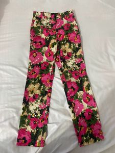Floral Print Pants