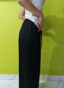 Flowy Black Palazzo Pants