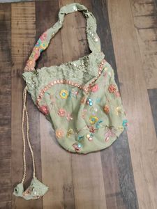 Two (2)Potli Bag Stiched By Me