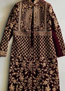 Elegant Embroidered Sherwani