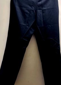 Wide Leg Black Trousers