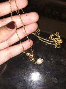 SALEEEE! FreshWaterPearl&amp;GermanSilverNecklace