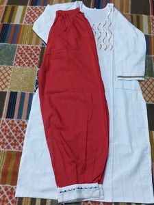 KURTI AND AFGHANI SALWAR WITH DUPΑΤΤΑ