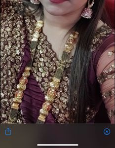 Elegant Maroon Sequin Saree