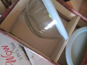 2pcs Sweet Bowls With Lid