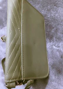 Olive Green Chain Crossbody Bag💖😍