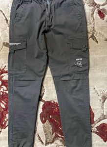 Stylish Gray Denim Jeans