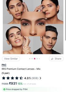 Iris Lens By PAC 3 Pairs