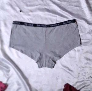 Nautica Gray Boy Short Panties
