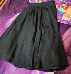 Black Midi Skirt