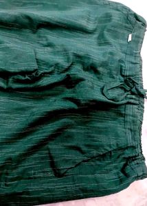 Rayon Green color Pant