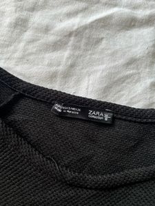 Zara Ruffle Shoulder Too