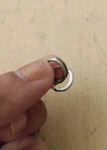 Sparkling Silver Tone Hoop Earrings