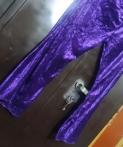 Purple🟣 Plazo For Girl Or Woman 38 Waist