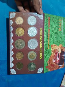 Indonesia Coin Set with original cover, Rare