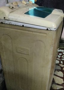 working washing machine