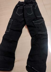 Black Jeans Cargo Pants