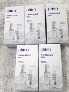 Plum The Glass-ic Duo | Rice Water & Pack of 5