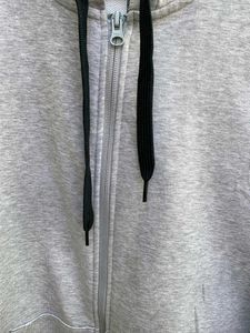 Asics orignal Gray Full Zip Hoodie
