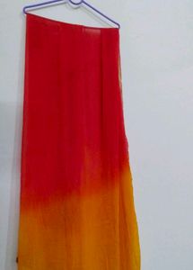 Red &amp; Gold Dupatta
