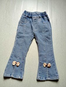 Girls Flare Denims