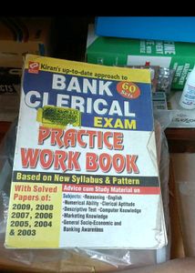 Bank Clerical Exam Practice Workbook