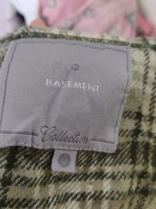 Checkered Kimono Cover-Up