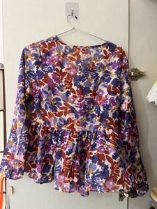 Floral Print Blouse