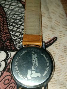 Stylish Brown Leather Watch
