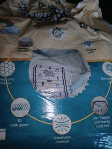 Honey Bunny Dry Plus Diapers, Size M (42Count)