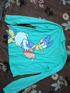 Donald Duck Long Sleeve Tee