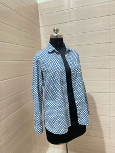 J. Crew 100% Cotton Button Front Trendy Denim Flow
