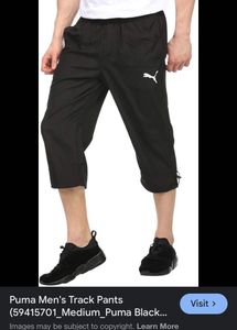 PUMA Short Pant Track Black Solid(UNISEX)