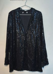 Sparkling Sequin Party Blazer