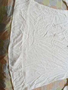 Cute Cream Cold Shoulder Top