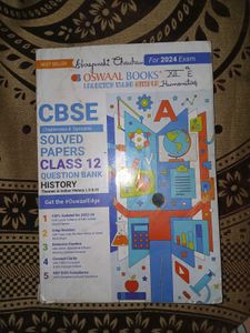 Oswaal CBSE Class 12 History Question Bank