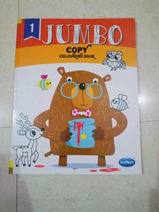 Junbo Copy Colouring Book