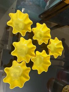 Beautiful Yellow  Bowl Set Of 6